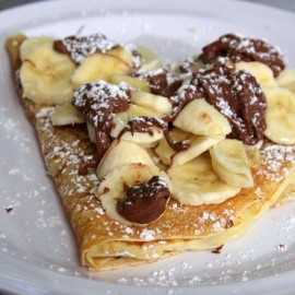 Палачинка с нутела и банан